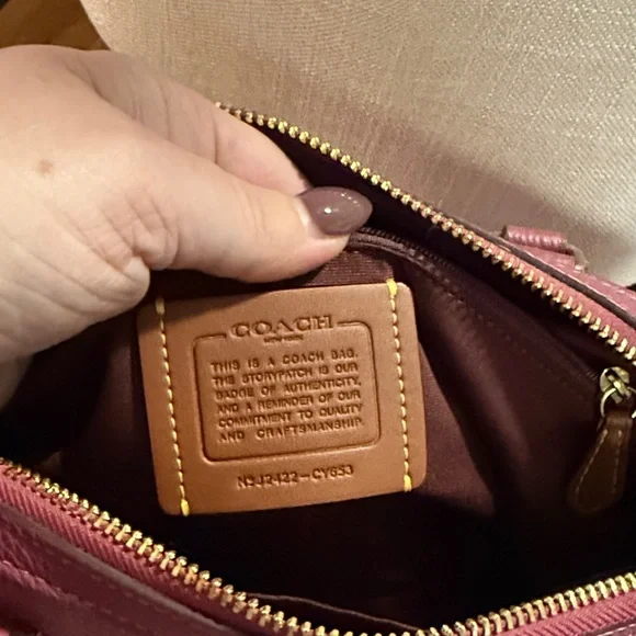 Coach limited edition pink Rowan Satchel - Picture 2 of 8